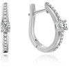Beneto Round sidabrinis earrings AGUC185