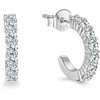 Beneto Round sidabrinis earrings AGUP1169