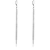 Beneto Sidabrinis chain earrings AGUP1840
