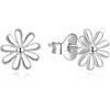 Beneto Sidabrinis daisy earrings AGUP740L