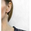 Beneto Sidabrinis dangling earrings Angel wings AGUC2613
