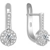 Beneto Sidabrinis earrings AGUC1835