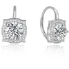 Beneto Sidabrinis glittering earrings AGUC2694