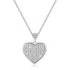 Beneto Sidabrinis pakabukas with heart AGS122 / 48