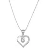 Beneto Sidabrinis pakabukas with heart AGS495 / 47