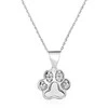 Beneto Sidabrinis pakabukas with paw AGS527 / 47 (chain, pendant)