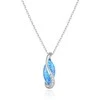 Beneto Sidabrinis pakabukas with synthetic opal AGS1324 / 47