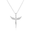 Beneto Sidabrinis pakabukas with zircons Angel TAGS835 / 47L (chain, pendant)