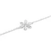 Beneto Stylish sidabrinis bracelet Snowflake AGB638 / 21