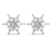 Beneto Stylish sidabrinis earrings Flaps AGUP2729