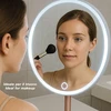 Įkraunamas kosmetinis veidrodis su LED apšvietimu „Beper“ P302VIS051