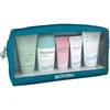 Set Biotherm: Biotherm Hydrating Body Milk, 50 ml + Biosource Eliminates Impurities Cleansing Foam, 50 ml + Deo Pure Soothing Dezodorantas Roll-On For Women, 50 ml + Biomains Hydrating Hand Kreminis Jasmine, 20 ml + Aquasource Cica Nutri Soothing Kreminis For Face
