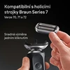 Braun Replacement head 74s Sidabrinis for Series 7
