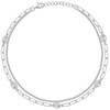 Brilio Silver Brilio Sidabrinis ANK105W Double Sidabrinis Leg Bracelet