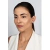 Brilio Silver Brilio Sidabrinis Sparkling sidabrinis jewelry set with mėlynas opals SET247WB (pendant, earrings)