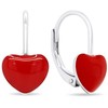 Brilio Silver Brilio Sidabrinis Gražūs sidabrinis auskarai Heart EA445WR