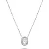 Brilio Silver Brilio Sidabrinis Beautiful sidabrinis pakabukas with zircons NCL127W