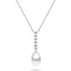 Brilio Silver Brilio Sidabrinis Beautiful sidabrinis pakabukas with real pearl NCL130W