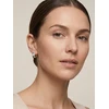 Brilio Silver Beautiful sidabrinis rings Flower with zircon EA1260W