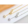 Brilio Silver Brilio Sidabrinis Charming auksinis-plated pakabukas with zircons NCL123Y