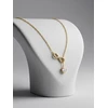 Brilio Silver Brilio Sidabrinis Charming auksinis-plated pakabukas with zircons NCL123Y