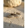 Brilio Silver Charming round earrings made of sidabrinis EA344W