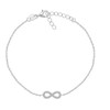 Brilio Silver Brilio Sidabrinis Charming sidabrinis apyrankė su cirkoniais Infinity BR42W