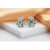 Brilio Silver Brilio Sidabrinis Lovely sidabrinis earrings with cubic zirconia EA777WG