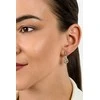 Brilio Silver Charming sidabrinis jewelry set with zircons SET223W (pendant, earrings)