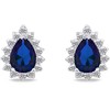 Brilio Silver Brilio Sidabrinis Sidabrinis jewelry set Drop with zircons SET226WB (pendant, earrings)