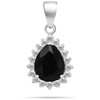 Brilio Silver Brilio Sidabrinis Sidabrinis jewelry set Drop with zircons SET226WBC (pendant, earrings)