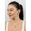 Brilio Silver Sidabrinis jewelry set SET202W (pendant, earrings)