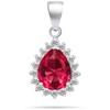 Brilio Silver Brilio Sidabrinis Sidabrinis jewelry set Drop with zircons SET226WR (pendant, earrings)