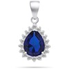 Brilio Silver Brilio Sidabrinis Sidabrinis jewelry set Drop with zircons SET226WB (pendant, earrings)