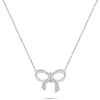 Brilio Silver Brilio Sidabrinis Charming sidabrinis pakabukas Bow NCL55W