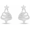 Brilio Silver Christmas sidabrinis earrings Tree EA1244W