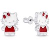 Brilio Silver Brilio Sidabrinis Cute Hello Kitty sidabrinis earrings EA712W