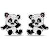 Brilio Silver Mieli sidabriniai auskarai Panda EA1113W