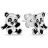 Brilio Silver Mieli sidabriniai auskarai Panda EA1113W