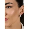 Brilio Silver Brilio Sidabrinis Dazzling auksinis-plated earrings with zircons EA887Y