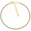 Brilio Silver Dazzling cubic zirconia tennis bracelet BRC170Y