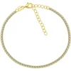 Brilio Silver Dazzling cubic zirconia tennis bracelet BRC170Y