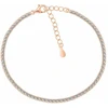 Brilio Silver Dazzling cubic zirconia tennis bracelet BRC170R