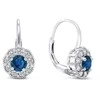 Brilio Silver Brilio Sidabrinis Dazzling sidabrinis dangling earrings with zircons EA333WB