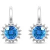 Brilio Silver Brilio Sidabrinis Dazzling sidabrinis earrings with zircons EA423WAQ