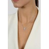 Brilio Silver Brilio Sidabrinis Dazzling sidabrinis pakabukas with a sparkling heart NCL70W