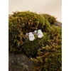 Brilio Silver Brilio Sidabrinis Matching sidabrinis earrings with clear zircons EA860W