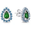 Brilio Silver Brilio Sidabrinis Matching sidabrinis earrings with zircons EA804W