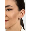 Brilio Silver Matching sidabrinis earrings with zircons EA473W