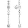 Brilio Silver Brilio Sidabrinis Matching sidabrinis earrings with zircons EA847W